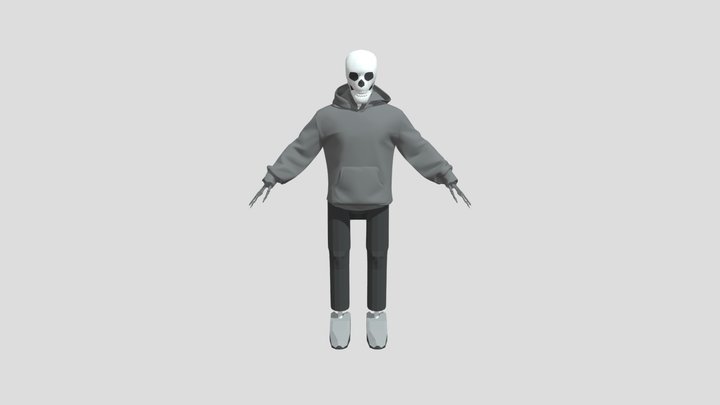 Calm Zin Combo(Not rigged) – Kostenloses 3D-Modell STL
