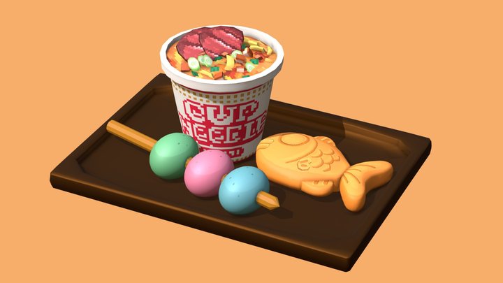 Snack Time! 3D Model