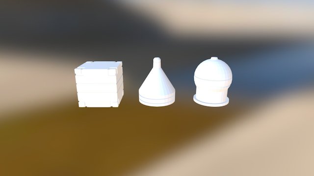 Mesh Model Exercise 1 by InsidiousKai 3D Model