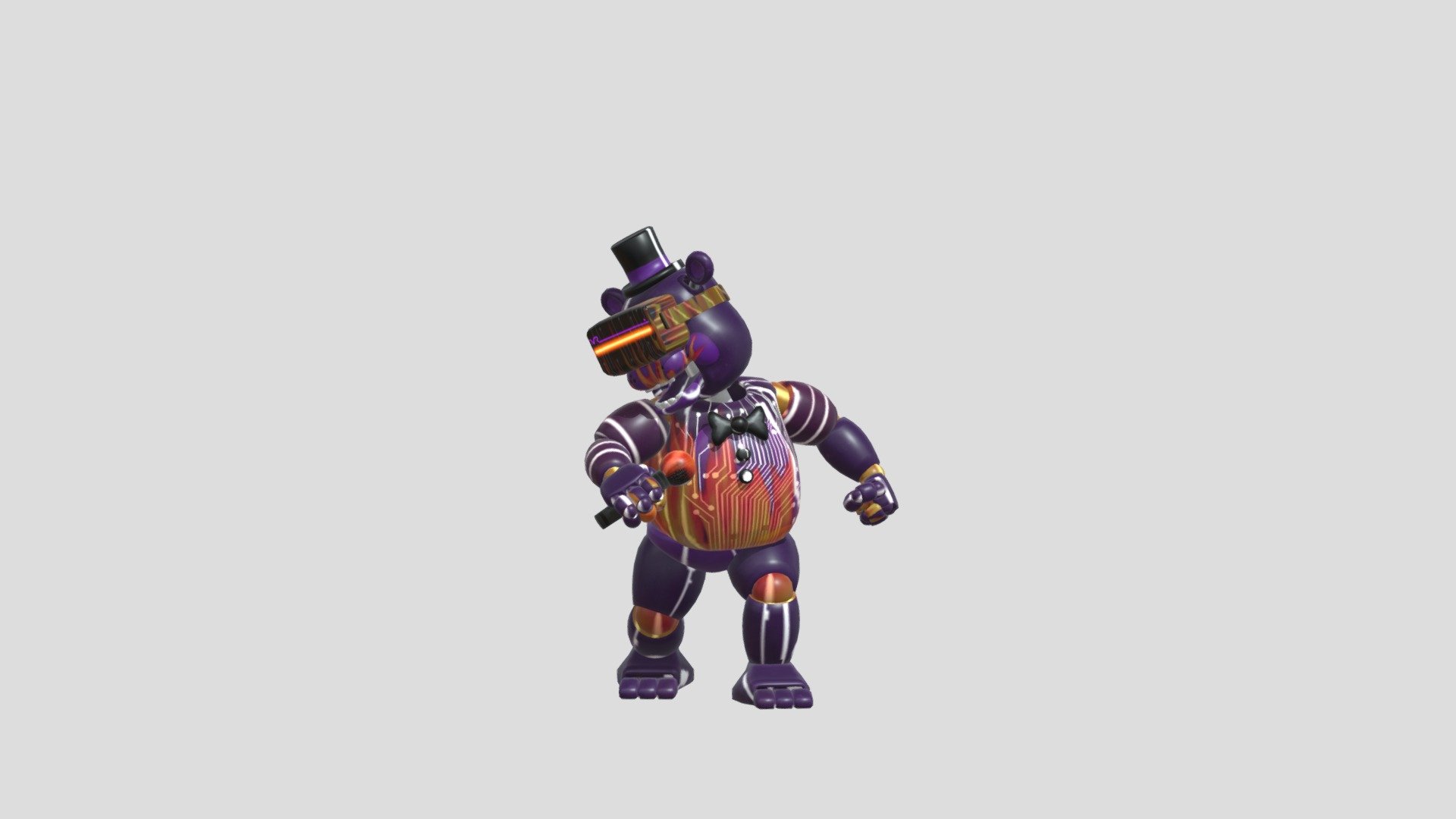 Virtualflame toy freddy - 3D model by Shadow-boi (@That-one-gay-simp ...