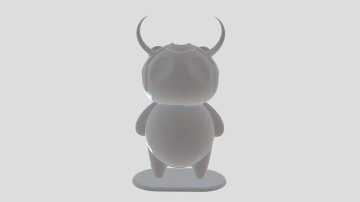 Panda Loki 3D Model