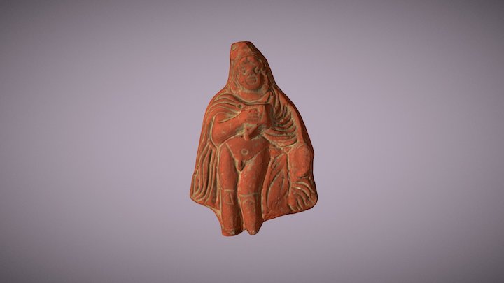 Statuetta fittile 3D Model