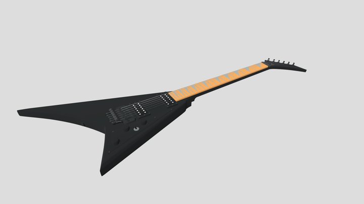 Guitar 3D Model