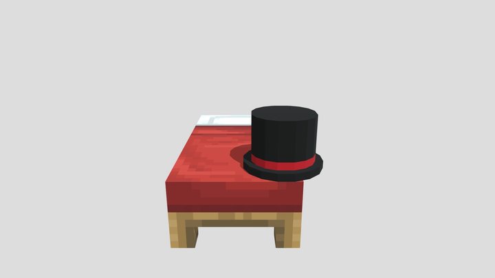 Dapper Bed Qsmp model 3D Model