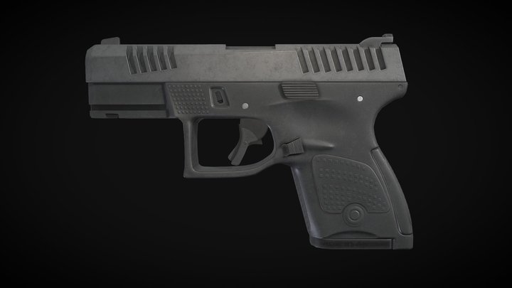 9mm_C10 Pistol – Modelo 3D gratuito STL