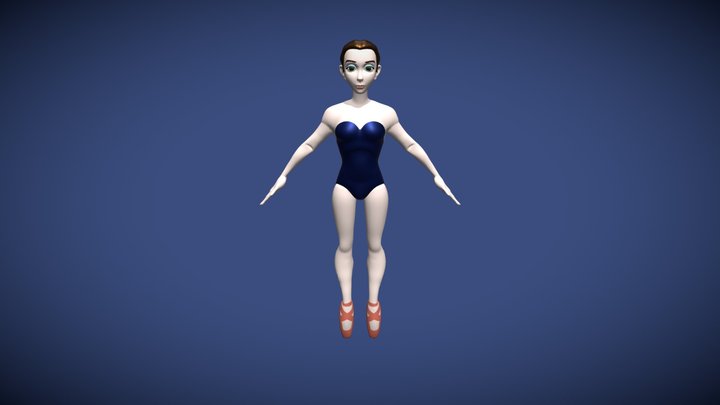 Ballerina 3D Model