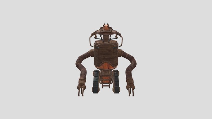 Robot Styilsied ICA 3D Model