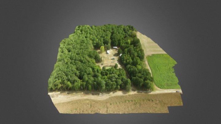 Camp Area 3D Model