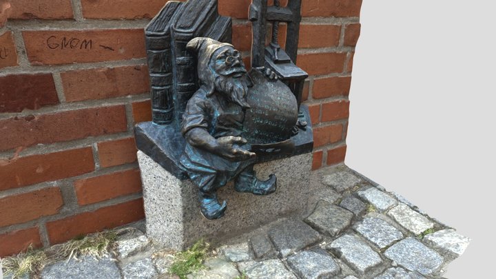 Gnom, Wroclaw, Poland 3D Model