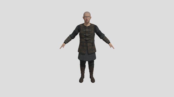 Viking cloth 3D Model