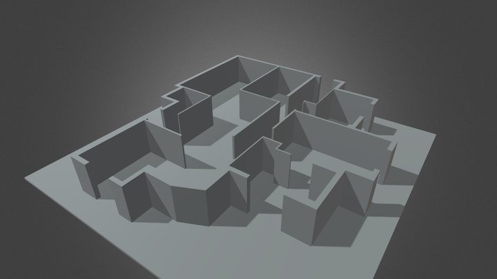 Oficinas 3D Model