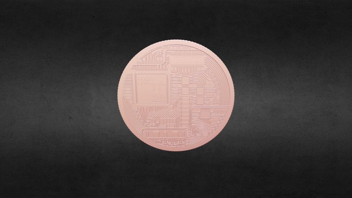 Bitcoin 3D Model