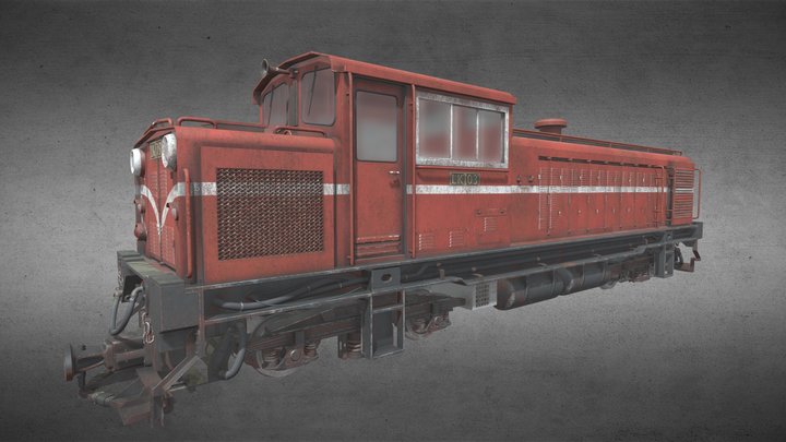 Alishan Train 3D Model