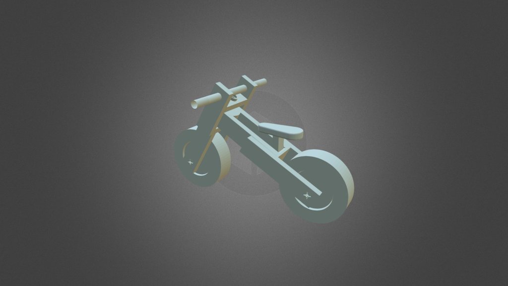 Bici andador impresa en 3D