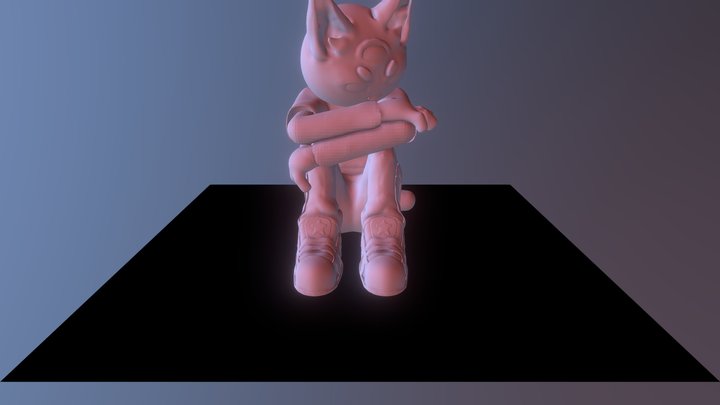 Kander the cat 3D Model