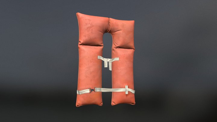 Vintage Life Jacket – Modello 3D gratuito STL