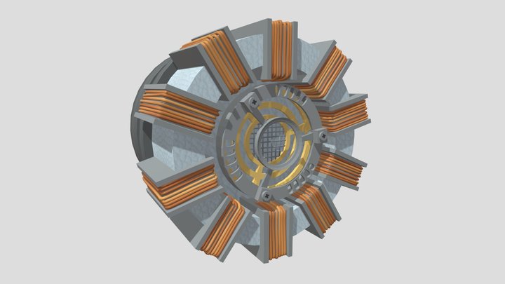 Arc Reactor Recreation 3D Model