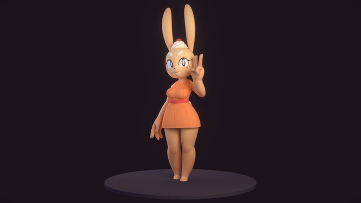 Keki 3D Model