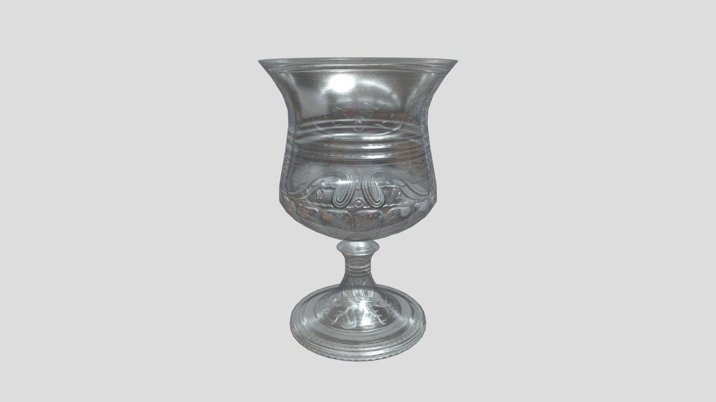 Antique Silver Goblet Ornate