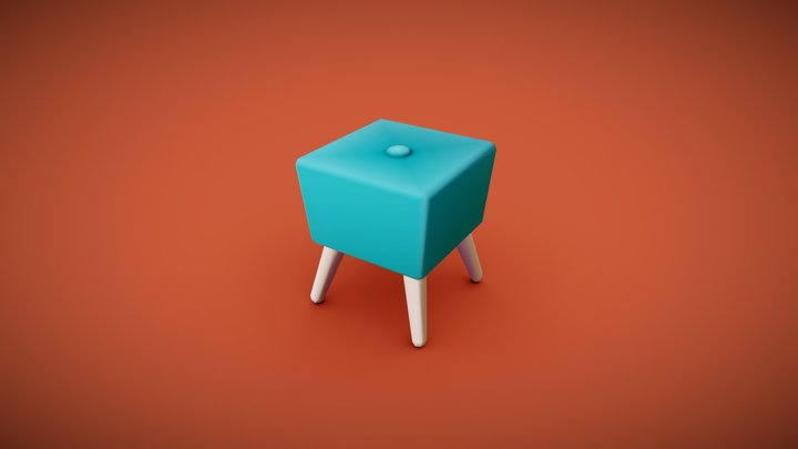 Chair - Household Props Challenge – Free 3D Model STL