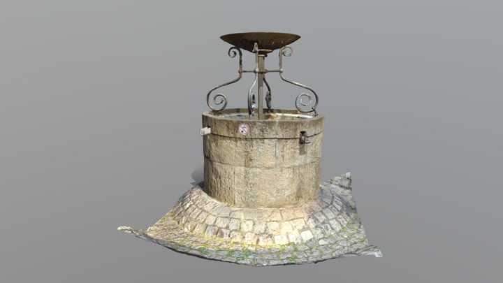 Stadtbrunnen aus dem 17. Jahrhundert, Celle 3D Model