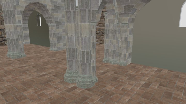 Cattedrale di Mazara 3D Model