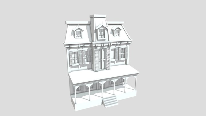 huis toets 3D Model