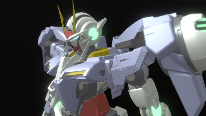 Gundam OO 3D Model