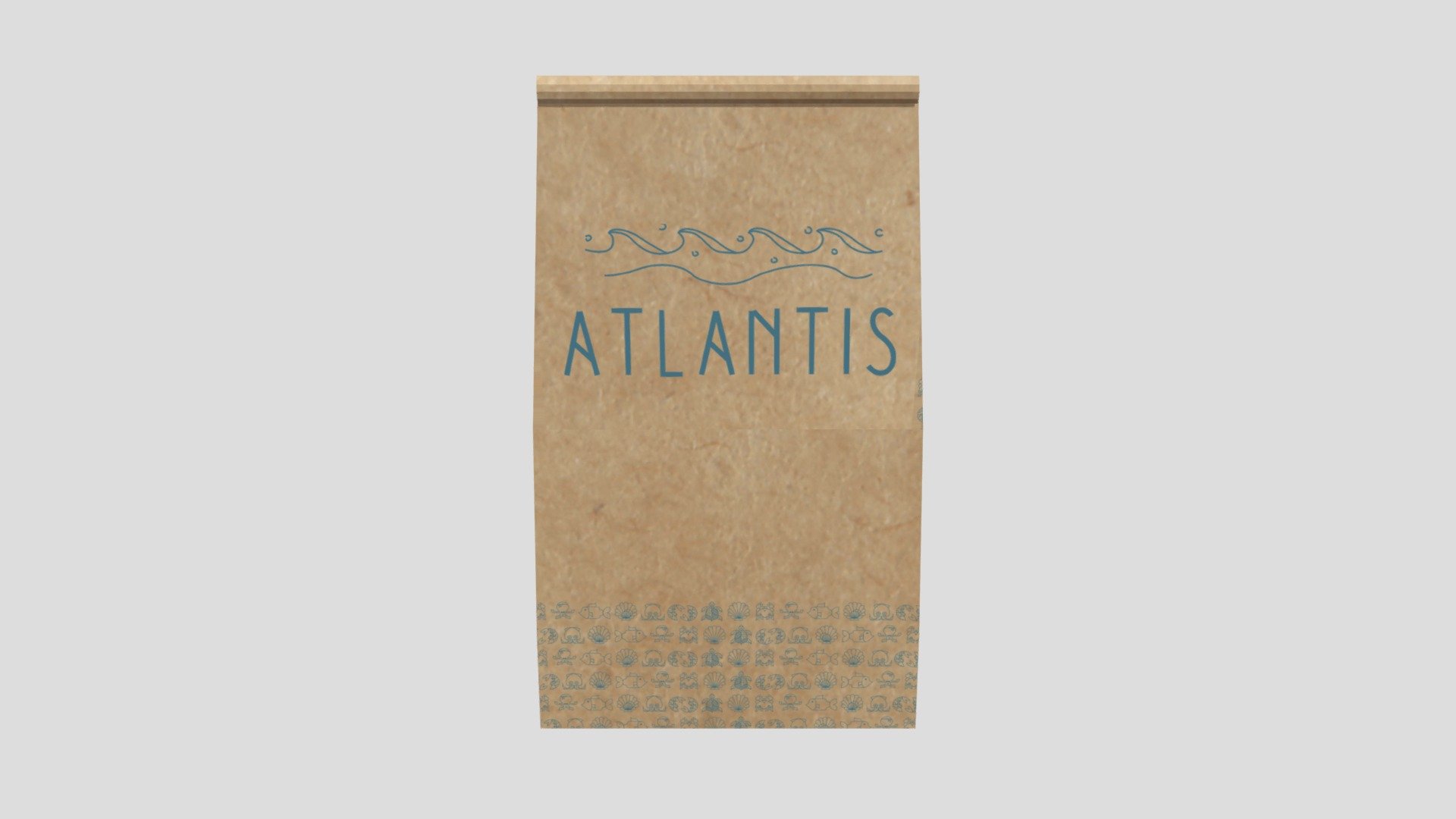 Paper Bag ATLANTIS - Download Free 3D model by yesseniaaniceto [e39cfc2 ...