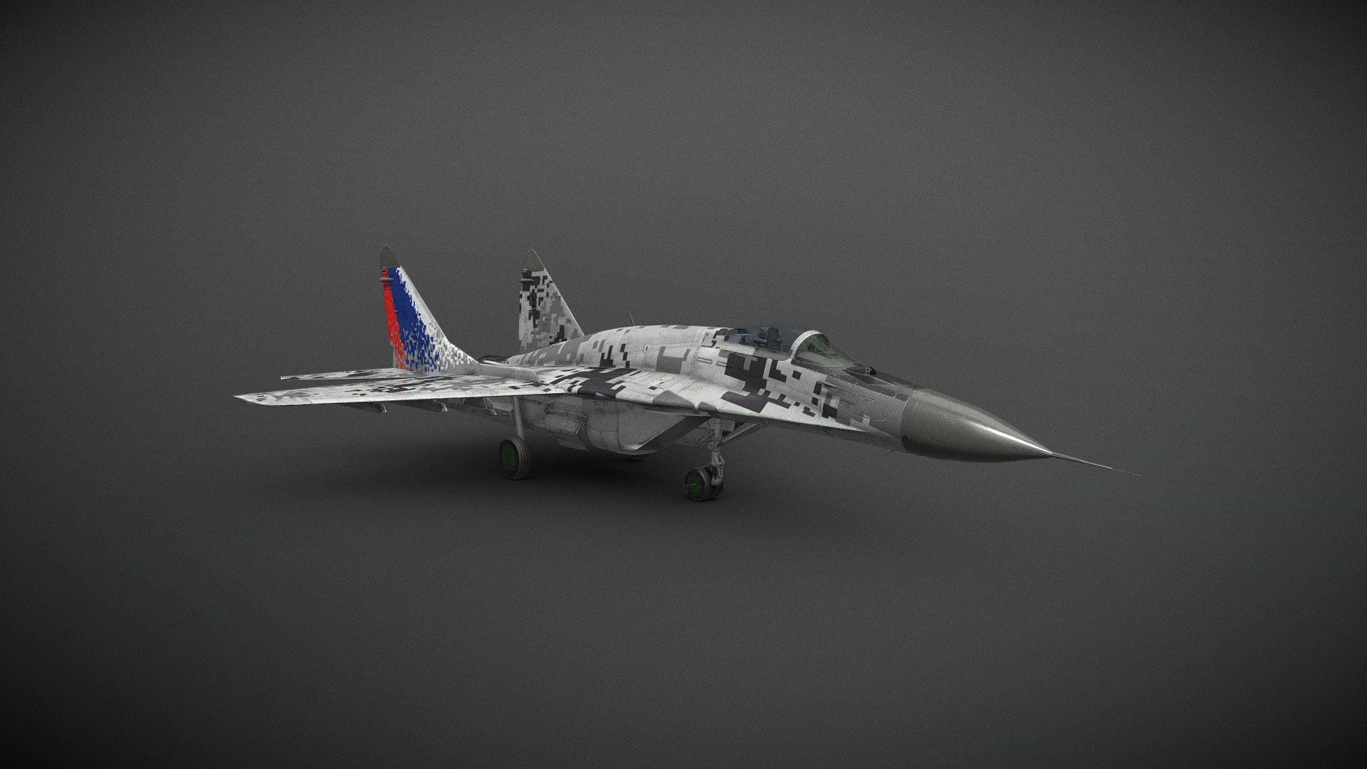 MiG-29 Slovakia Regular 2008 - 3D model by Nestea Games (@gamenestea ...