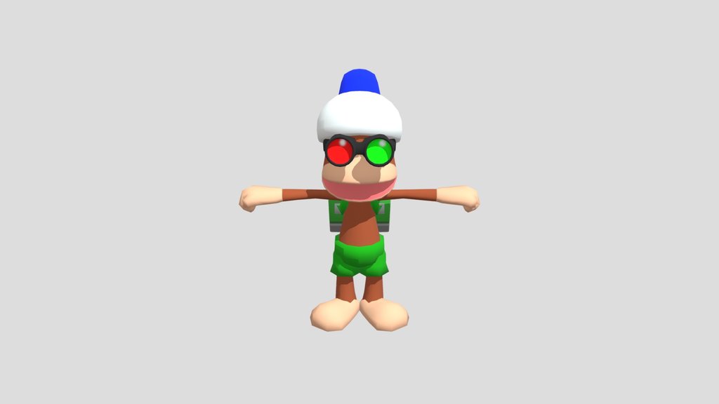 CRASHARKI's Green monkey