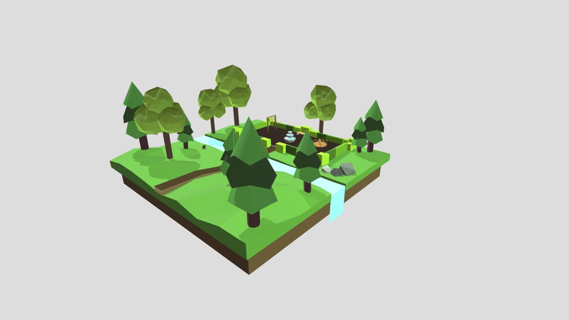 Parc_v2 - 3D model by Ambre_Santini [e39ecf1] - Sketchfab