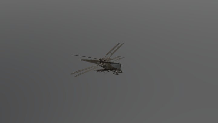 Dune Ornithopter 3D Model