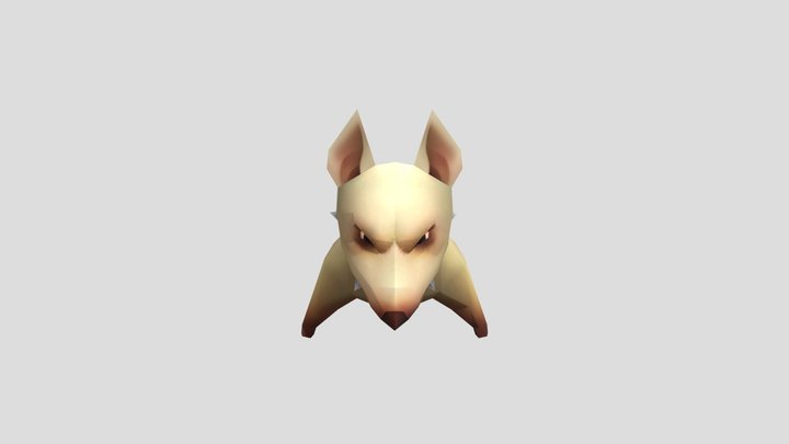 Subway Surfers Dog 3D Model