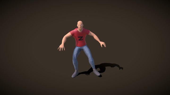Human Man 3D Model