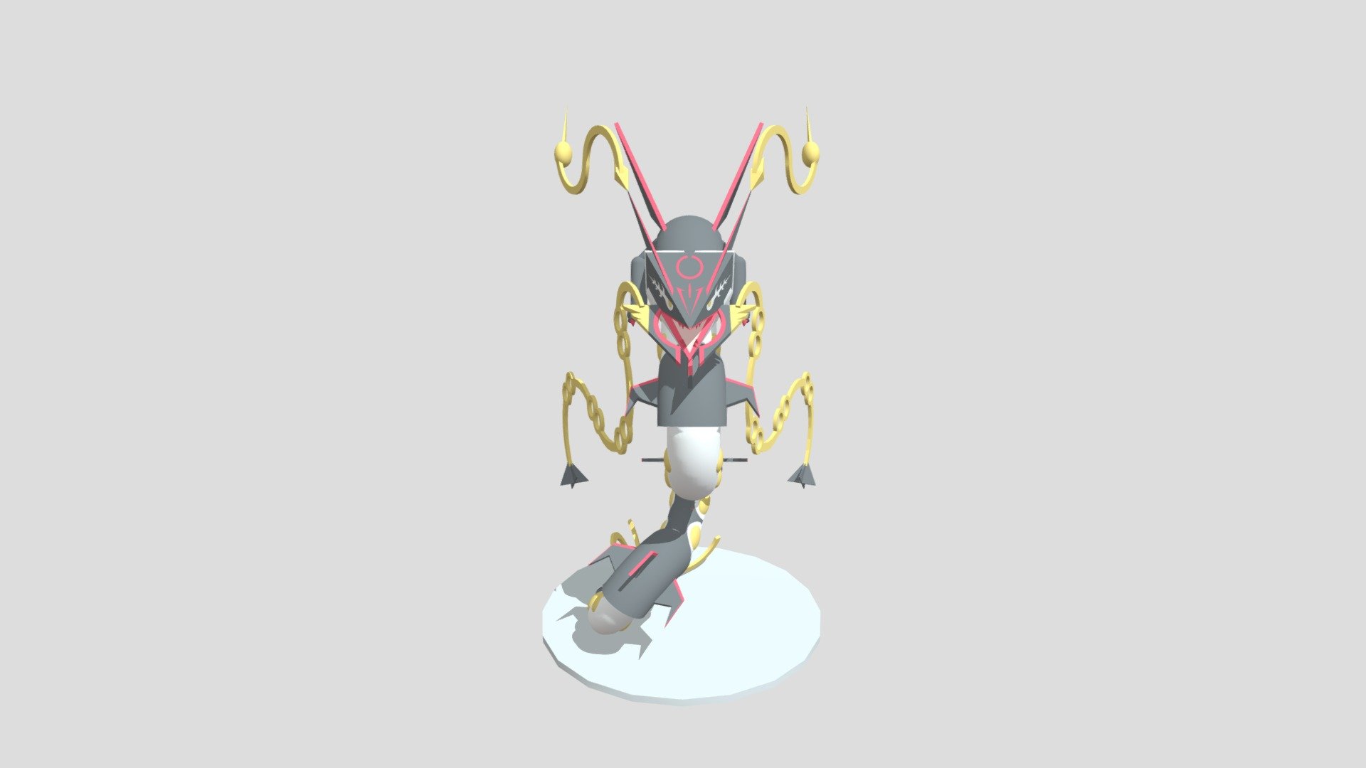 Pokemon Shiny Mega Rayquaza 3