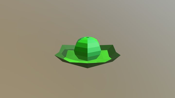 Lilly pad enemy 3D Model