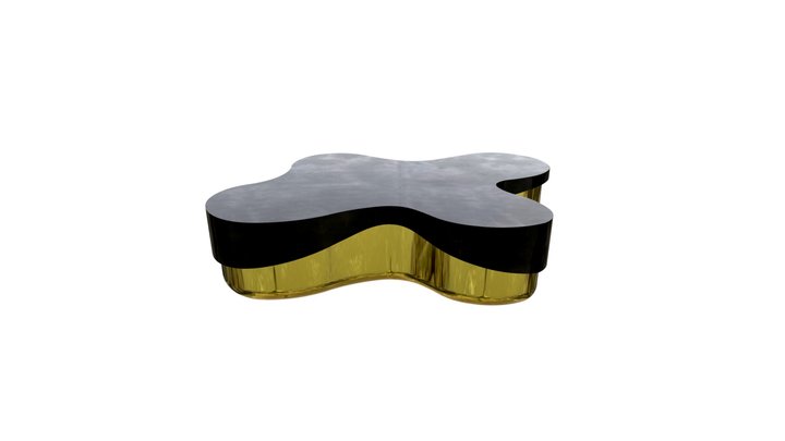 OBSIDIAN COFFEE TABLE 3D Model