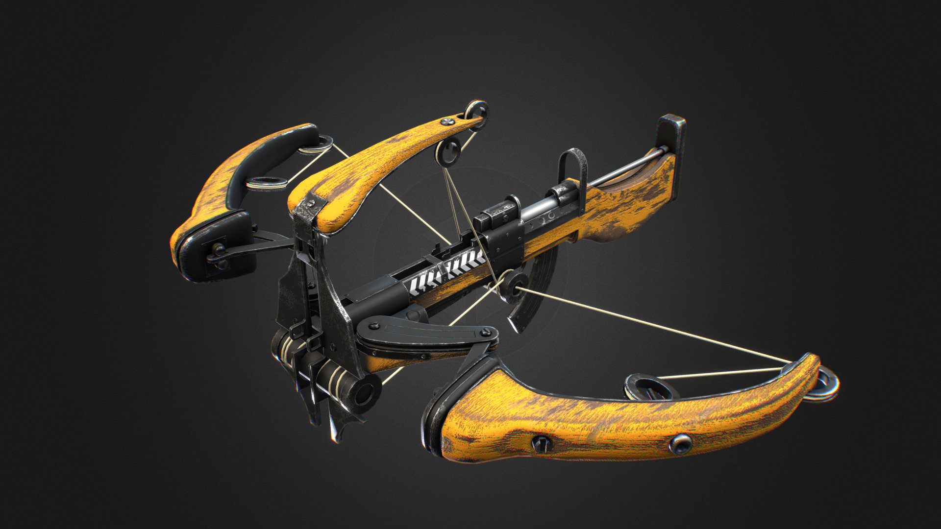 Painted Crossbow Concept by Max Emmert - Painted Crossbow - Elex Fan Art - ...