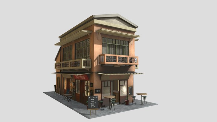 Asiatic Building 3D Model