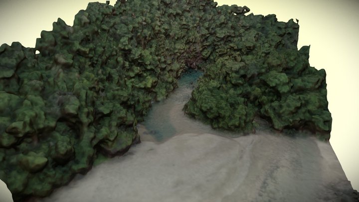 Puerto Princesa Underground River - The Outflow 3D Model