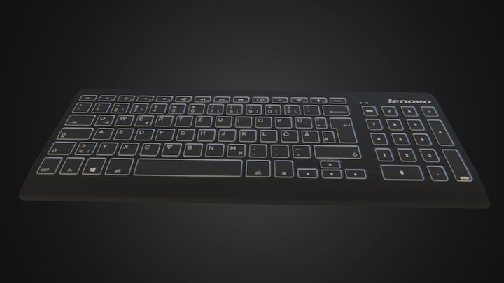 Keyboard Game Model Download 3D Model