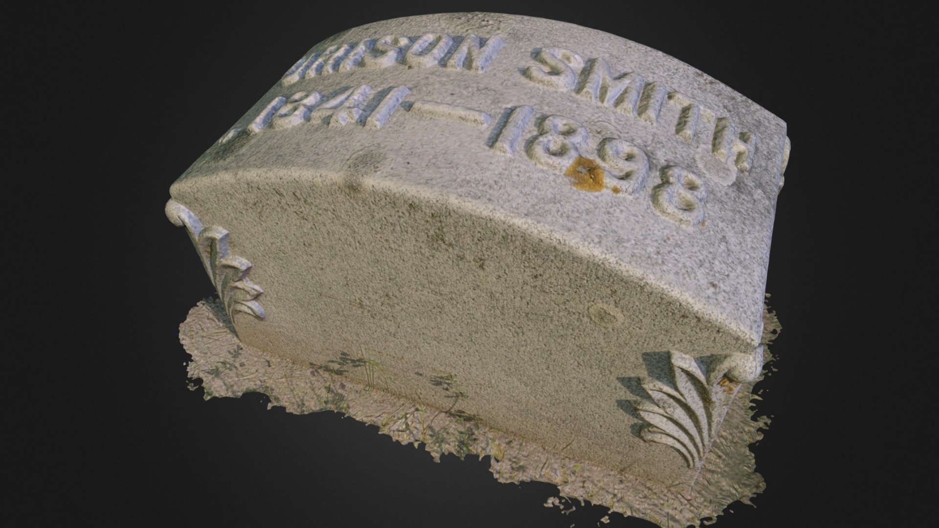 Woodlawn Cemetery Grave Marker in Sioux Falls