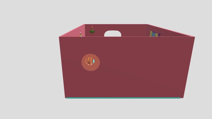 Simspons Living Room 3D Model
