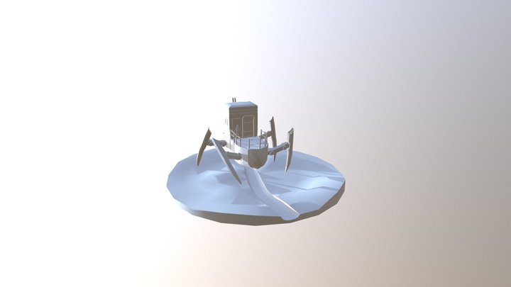 Dust Crawler WIP 3D Model