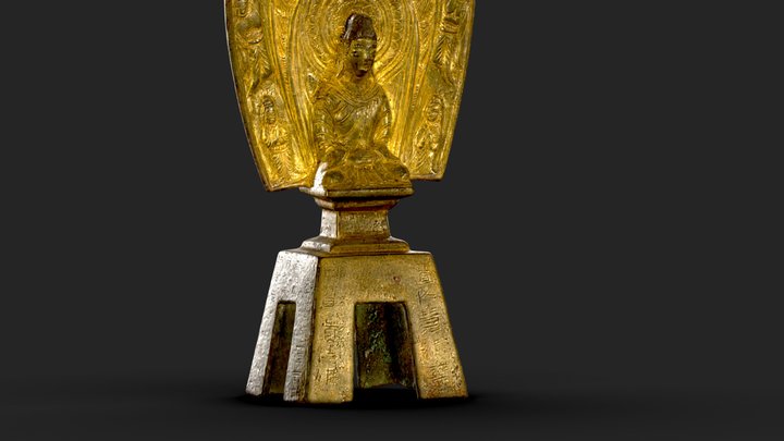 Seated Buddha - Multiband analysis 3D Model