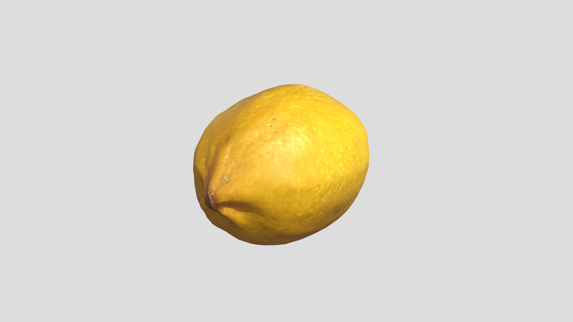Scanned Lemon - 3D model by ningsucrefa1972 [e3a8965] - Sketchfab