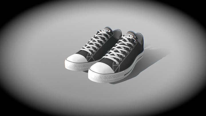 Shoes_converse 3D Model