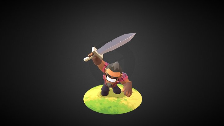 Warrior_Mataias! 3D Model