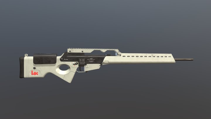 HK SL8 Sniper 3D Model
